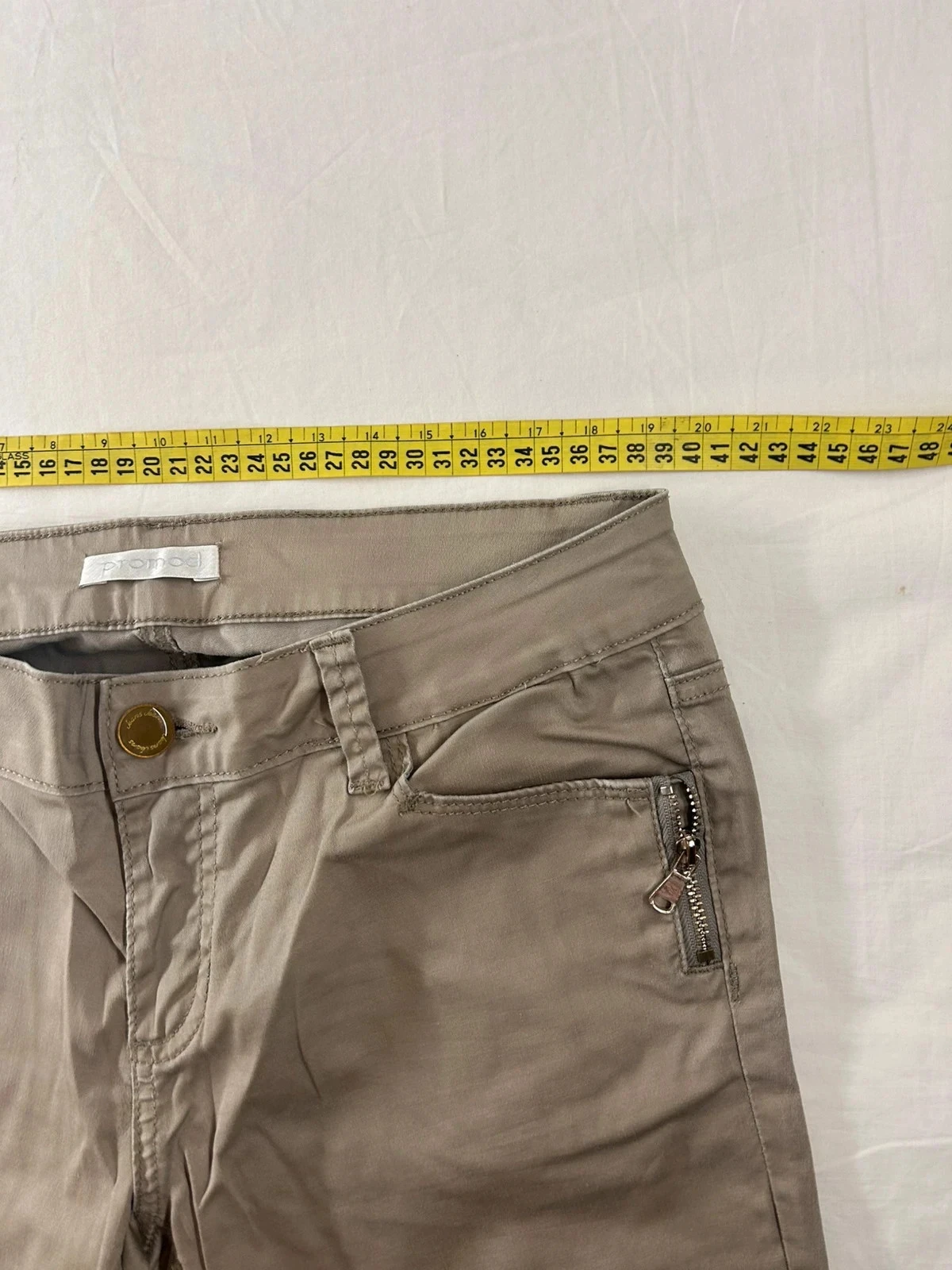 Beige crème promod jeans – photo 7